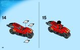 Notice / Instructions de Montage - LEGO - NINJAGO - 70727 - Le Ninja X-1: Page 22