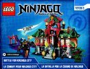 Notice / Instructions de Montage - LEGO - NINJAGO - 70728 - Le Temple de Ninjago City: Page 1