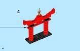 Notice / Instructions de Montage - LEGO - NINJAGO - 70728 - Le Temple de Ninjago City: Page 42