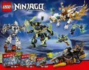 Notice / Instructions de Montage - LEGO - NINJAGO - 70730 - La moto fantôme de Wrayth: Page 72