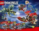 Notice / Instructions de Montage - LEGO - NINJAGO - 70730 - La moto fantôme de Wrayth: Page 70