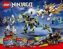 Notice / Instructions de Montage - LEGO - NINJAGO - 70730 - La moto fantôme de Wrayth: Page 71