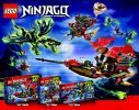 Notice / Instructions de Montage - LEGO - NINJAGO - 70731 - Le buggy lance-missiles de Jay: Page 68