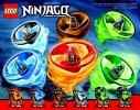 Notice / Instructions de Montage - LEGO - NINJAGO - 70731 - Le buggy lance-missiles de Jay: Page 72