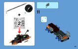 Notice / Instructions de Montage - LEGO - NINJAGO - 70733 - La moto multi-missiles: Page 23