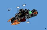 Notice / Instructions de Montage - LEGO - NINJAGO - 70733 - La moto multi-missiles: Page 47