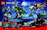 Notice / Instructions de Montage - LEGO - NINJAGO - 70733 - La moto multi-missiles: Page 61