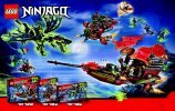 Notice / Instructions de Montage - LEGO - NINJAGO - 70733 - La moto multi-missiles: Page 61