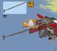 Notice / Instructions de Montage - LEGO - NINJAGO - 70735 - Le Jet hybride de Ronin: Page 75