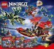 Notice / Instructions de Montage - LEGO - NINJAGO - 70735 - Le Jet hybride de Ronin: Page 63