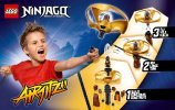 Notice / Instructions de Montage - LEGO - NINJAGO - 70741 - Airjitzu de Cole: Page 18