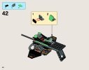 Notice / Instructions de Montage - LEGO - NINJAGO - 70747 - Le jet multi-missiles: Page 40