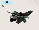 Notice / Instructions de Montage - LEGO - NINJAGO - 70747 - Le jet multi-missiles: Page 45