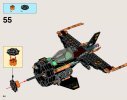 Notice / Instructions de Montage - LEGO - NINJAGO - 70747 - Le jet multi-missiles: Page 54