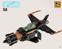 Notice / Instructions de Montage - LEGO - NINJAGO - 70747 - Le jet multi-missiles: Page 61