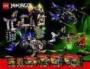 Notice / Instructions de Montage - LEGO - NINJAGO - 70750 - La base mobile des Ninja: Page 66