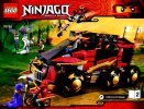 Notice / Instructions de Montage - LEGO - NINJAGO - 70750 - La base mobile des Ninja: Page 1