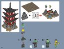 Notice / Instructions de Montage - LEGO - NINJAGO - 70751 - Le temple de l'Airjitzu: Page 138