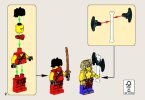 Notice / Instructions de Montage - LEGO - NINJAGO - 70752 - Le piège dans la jungle: Page 2