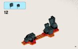 Notice / Instructions de Montage - LEGO - NINJAGO - 70753 - Les chutes de lave: Page 13