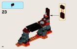 Notice / Instructions de Montage - LEGO - NINJAGO - 70753 - Les chutes de lave: Page 28