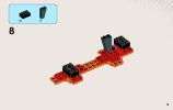 Notice / Instructions de Montage - LEGO - NINJAGO - 70753 - Les chutes de lave: Page 9