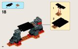 Notice / Instructions de Montage - LEGO - NINJAGO - 70753 - Les chutes de lave: Page 22