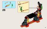 Notice / Instructions de Montage - LEGO - NINJAGO - 70753 - Les chutes de lave: Page 31