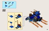 Notice / Instructions de Montage - LEGO - NINJAGO - 70754 - ElectroRobot: Page 25