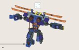 Notice / Instructions de Montage - LEGO - NINJAGO - 70754 - ElectroRobot: Page 40