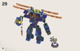 Notice / Instructions de Montage - LEGO - NINJAGO - 70754 - ElectroRobot: Page 44