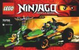 Notice / Instructions de Montage - LEGO - NINJAGO - 70755 - Le buggy de la jungle: Page 1