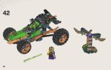 Notice / Instructions de Montage - LEGO - NINJAGO - 70755 - Le buggy de la jungle: Page 54