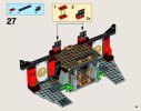 Notice / Instructions de Montage - LEGO - NINJAGO - 70756 - Le combat au dojo: Page 33