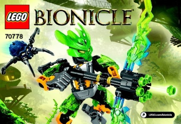 Notice / Instructions de Montage - LEGO - BIONICLE - 70778 - Protecteur de la Jungle: Page 1