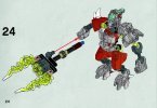 Notice / Instructions de Montage - LEGO - BIONICLE - 70779 - Protecteur de la Pierre: Page 24