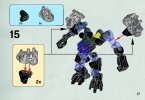 Notice / Instructions de Montage - LEGO - BIONICLE - 70781 - Protecteur de la Terre: Page 17