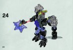 Notice / Instructions de Montage - LEGO - BIONICLE - 70781 - Protecteur de la Terre: Page 24