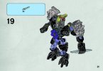 Notice / Instructions de Montage - LEGO - BIONICLE - 70781 - Protecteur de la Terre: Page 21