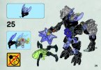 Notice / Instructions de Montage - LEGO - BIONICLE - 70781 - Protecteur de la Terre: Page 25