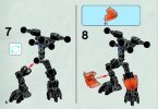 Notice / Instructions de Montage - LEGO - BIONICLE - 70783 - Protecteur du Feu: Page 8