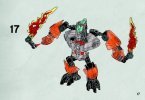 Notice / Instructions de Montage - LEGO - BIONICLE - 70783 - Protecteur du Feu: Page 17