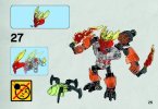 Notice / Instructions de Montage - LEGO - BIONICLE - 70783 - Protecteur du Feu: Page 25