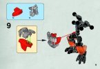 Notice / Instructions de Montage - LEGO - BIONICLE - 70783 - Protecteur du Feu: Page 9