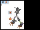 Notice / Instructions de Montage - LEGO - BIONICLE - 70791 - Le Crâne guerrier: Page 10