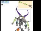 Notice / Instructions de Montage - LEGO - BIONICLE - 70791 - Le Crâne guerrier: Page 23