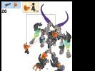 Notice / Instructions de Montage - LEGO - BIONICLE - 70791 - Le Crâne guerrier: Page 25