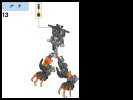 Notice / Instructions de Montage - LEGO - BIONICLE - 70793 - Le Crâne découpeur: Page 12