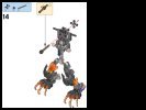 Notice / Instructions de Montage - LEGO - BIONICLE - 70793 - Le Crâne découpeur: Page 13