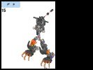 Notice / Instructions de Montage - LEGO - BIONICLE - 70793 - Le Crâne découpeur: Page 14